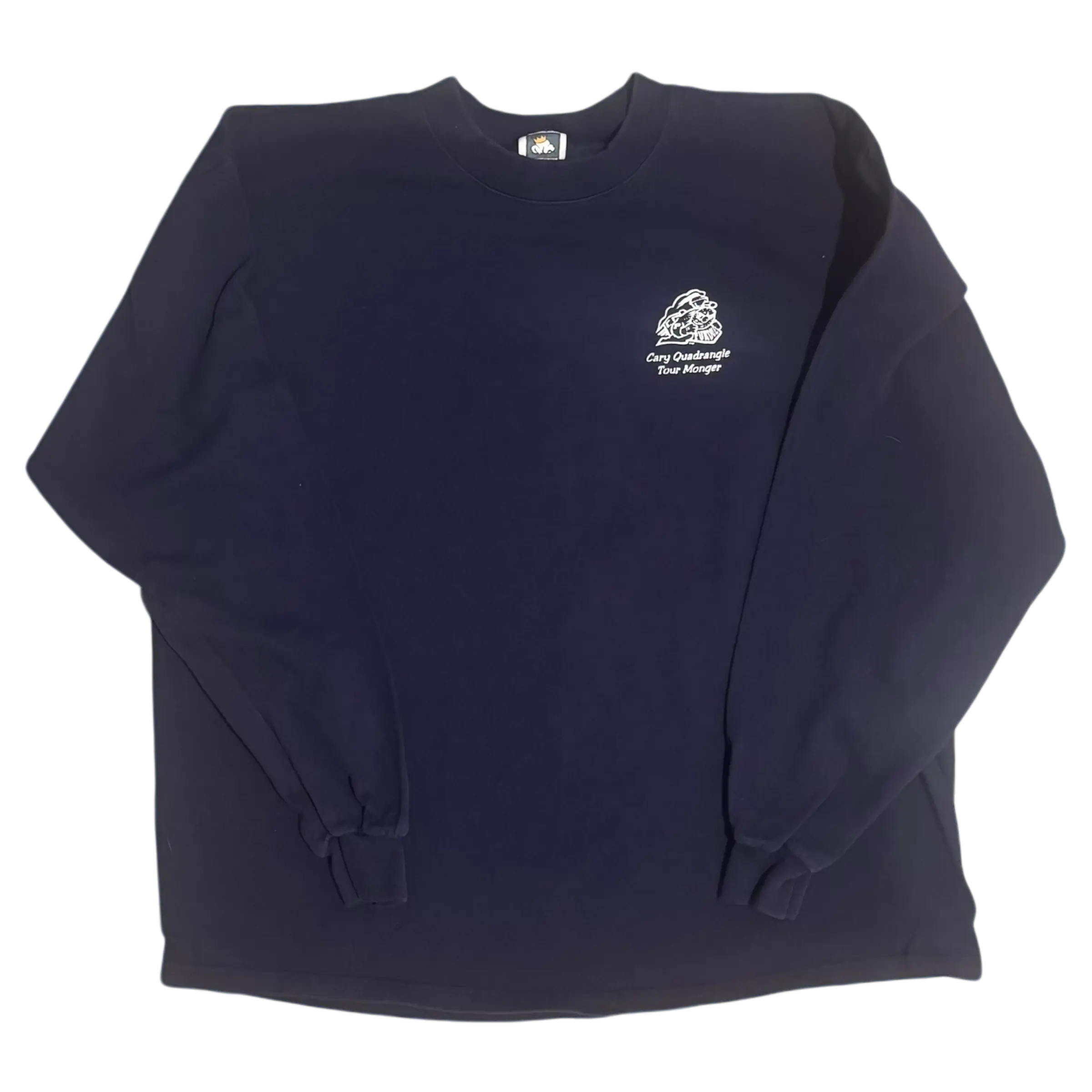 Vintage Purdue Gary Quad Long Sleeve in navy, featuring the Purdue logo.