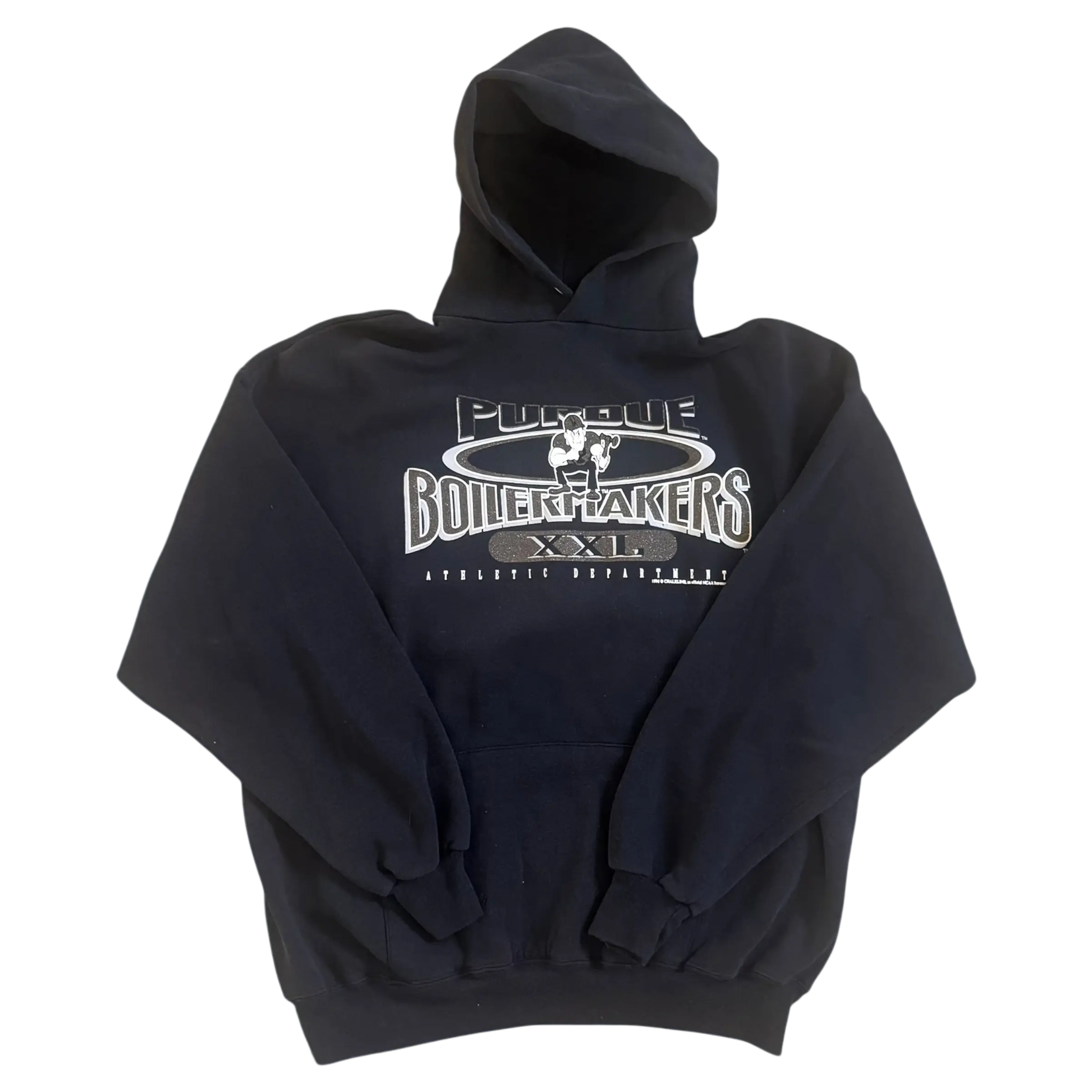 Vintage Purdue Boilermakers Hoodie – Chalk Line – Size XL – Athletic Department Graphic Chalk Line