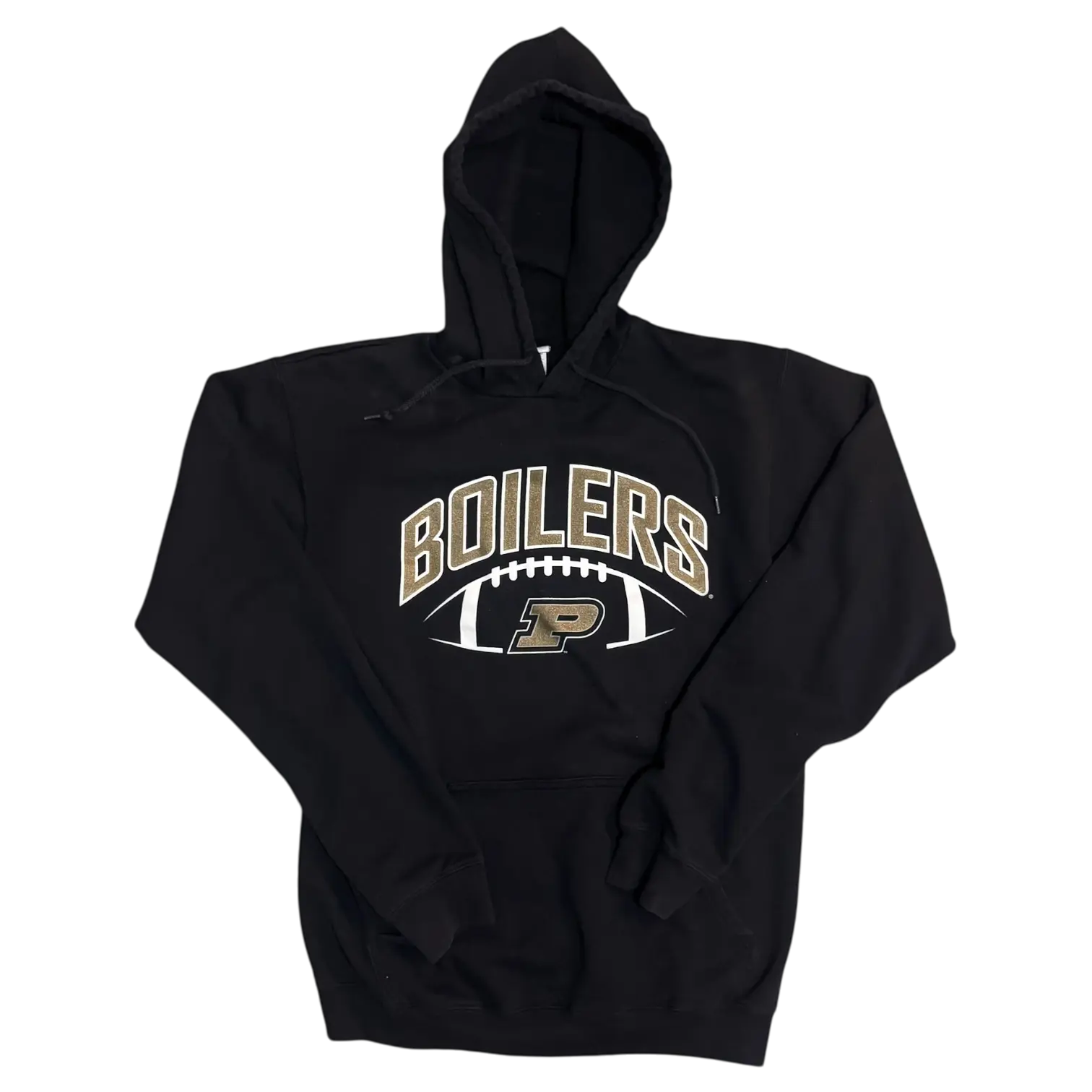 Purdue Football hoodie with bold Purdue graphic, perfect for game day and showing off team spirit.