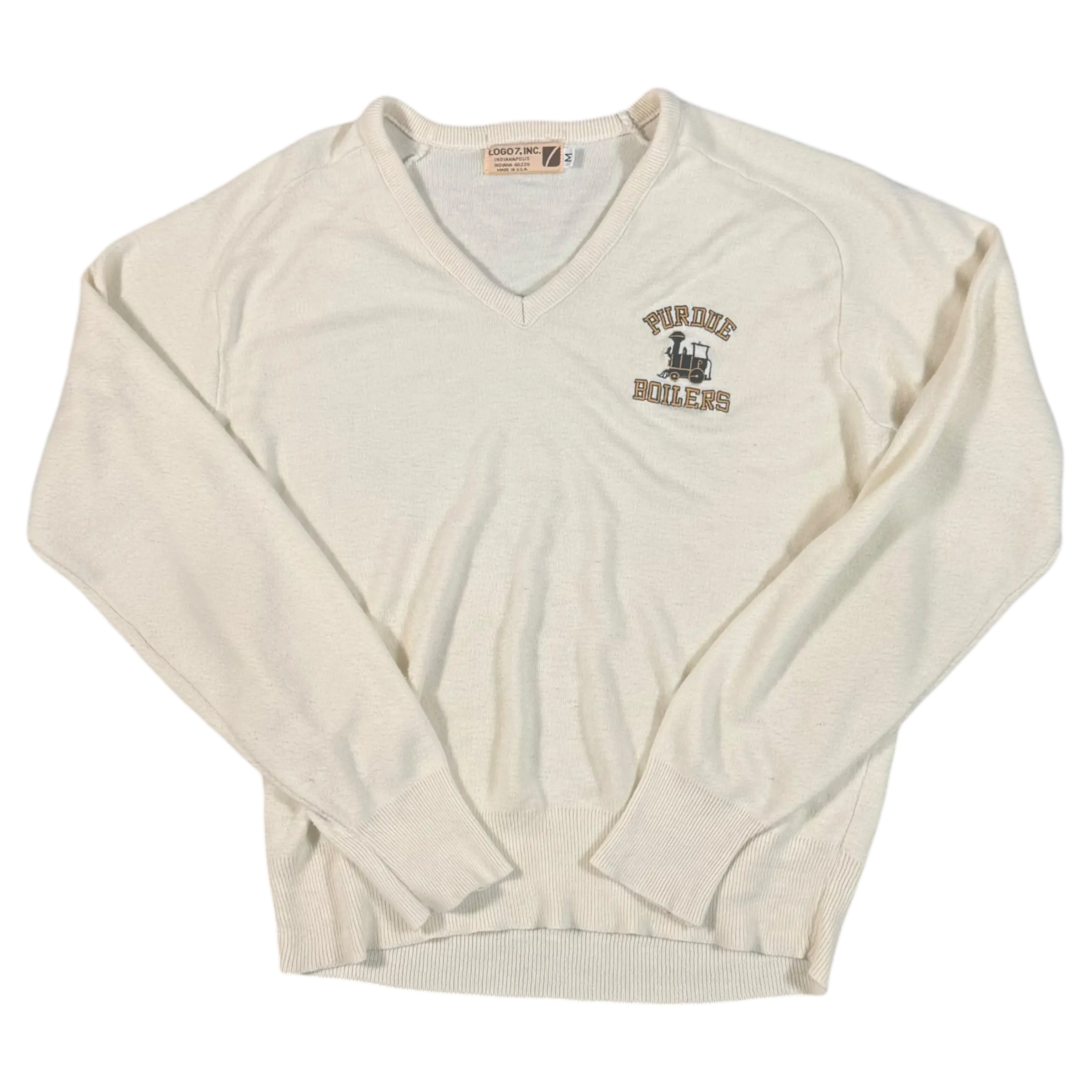 Chest Embroidered Sweater Logo 7