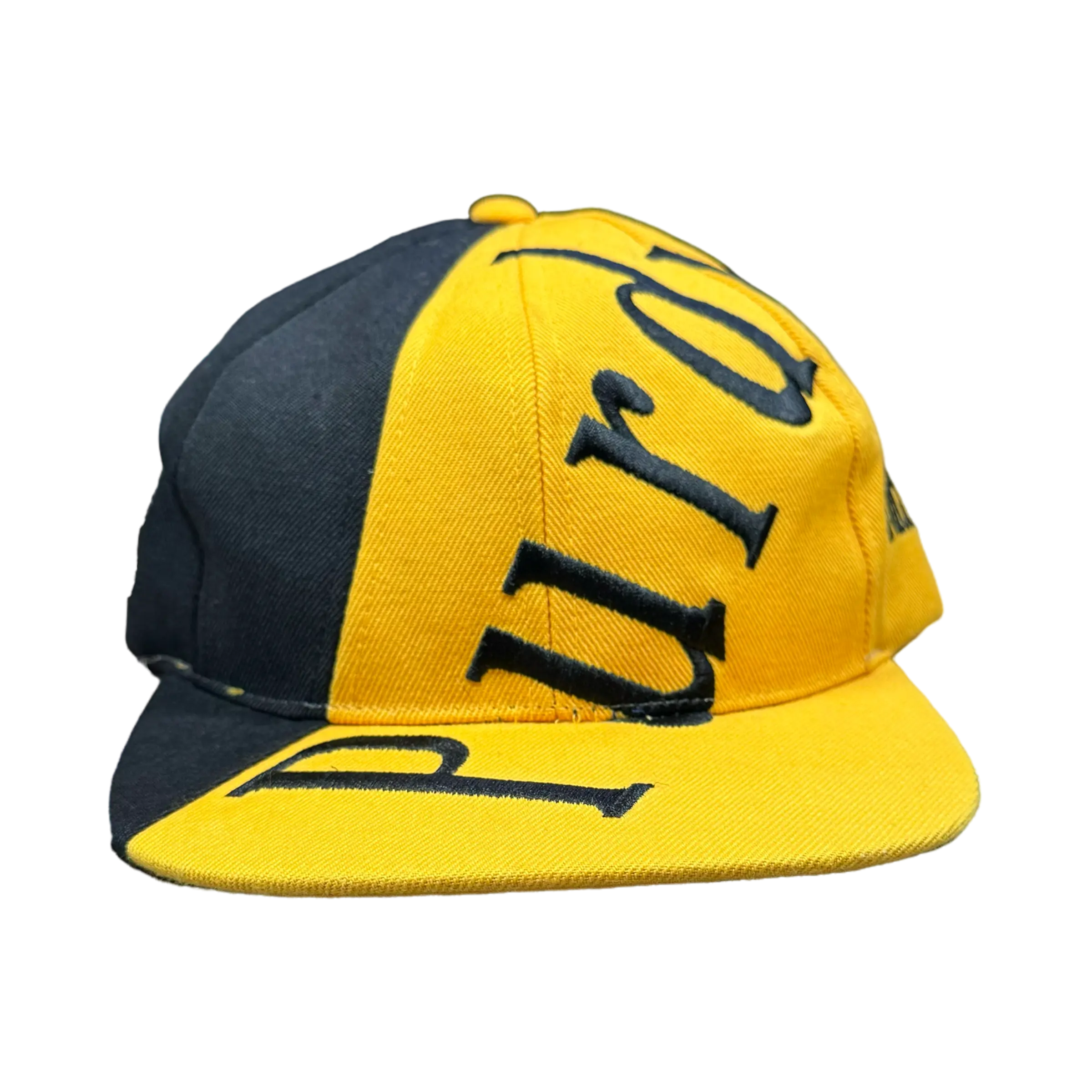 Vintage Purdue Zubaz Hat - Gold and Black Snapback Zubaz