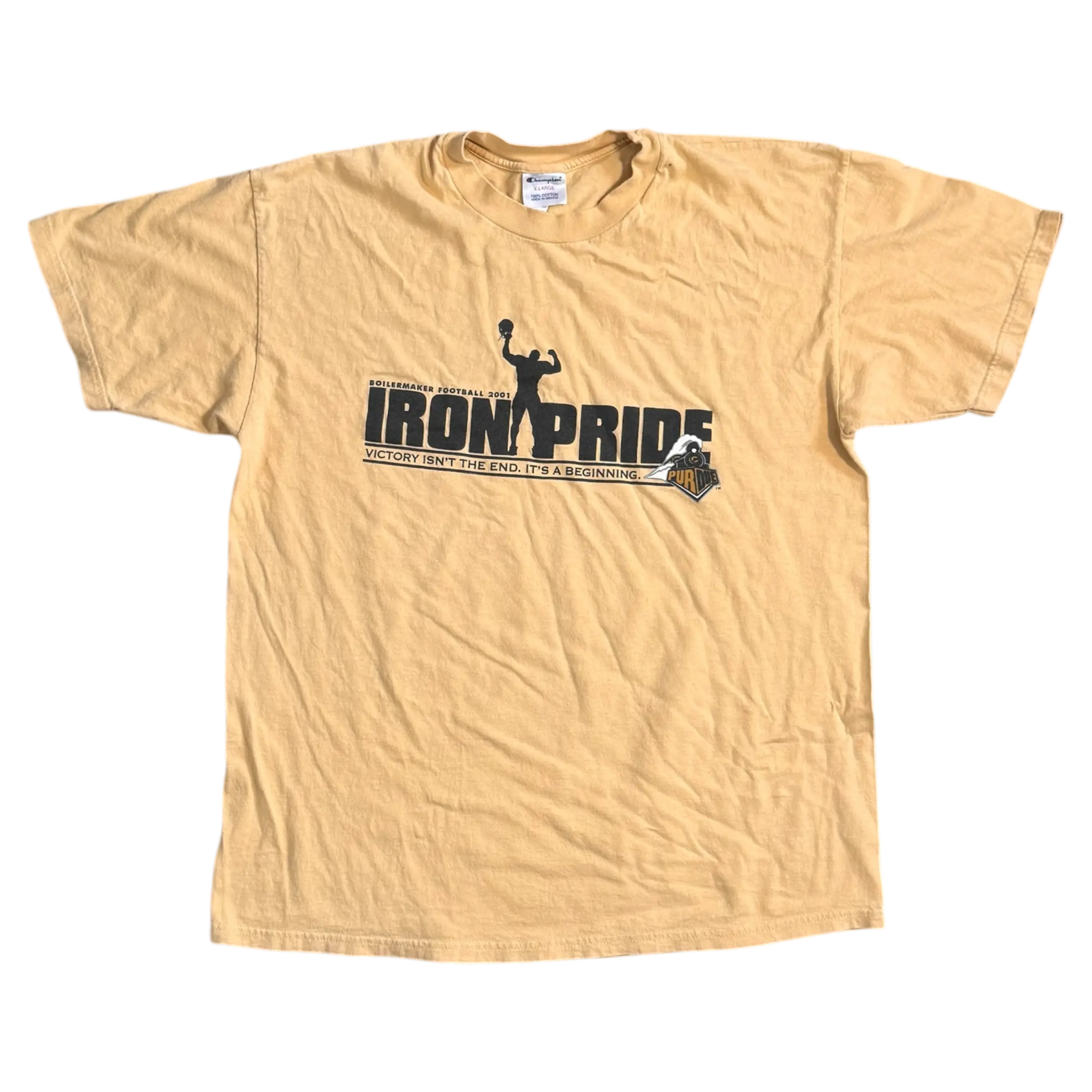 2001 Iron Pride Football Tee Champion