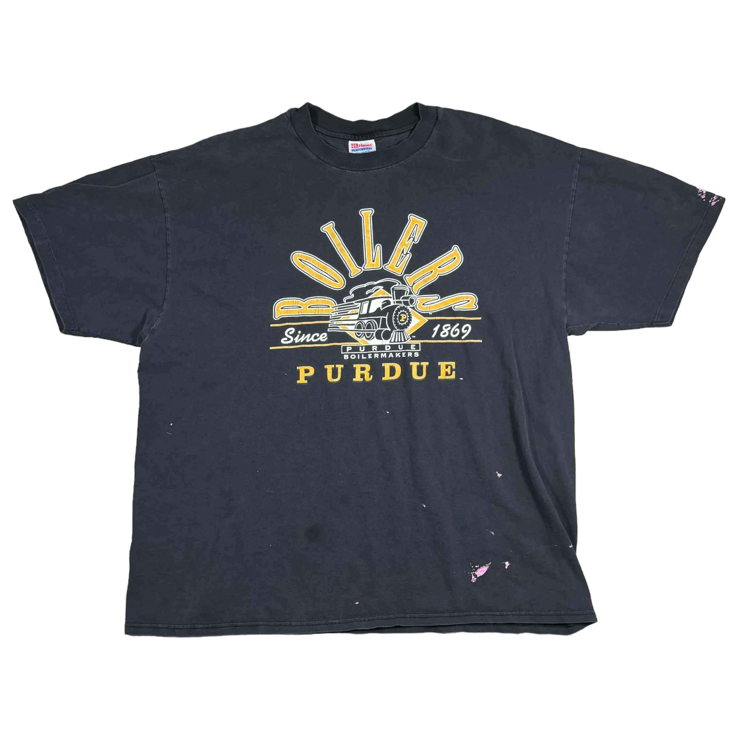 Paint Splatter Tee Hanes