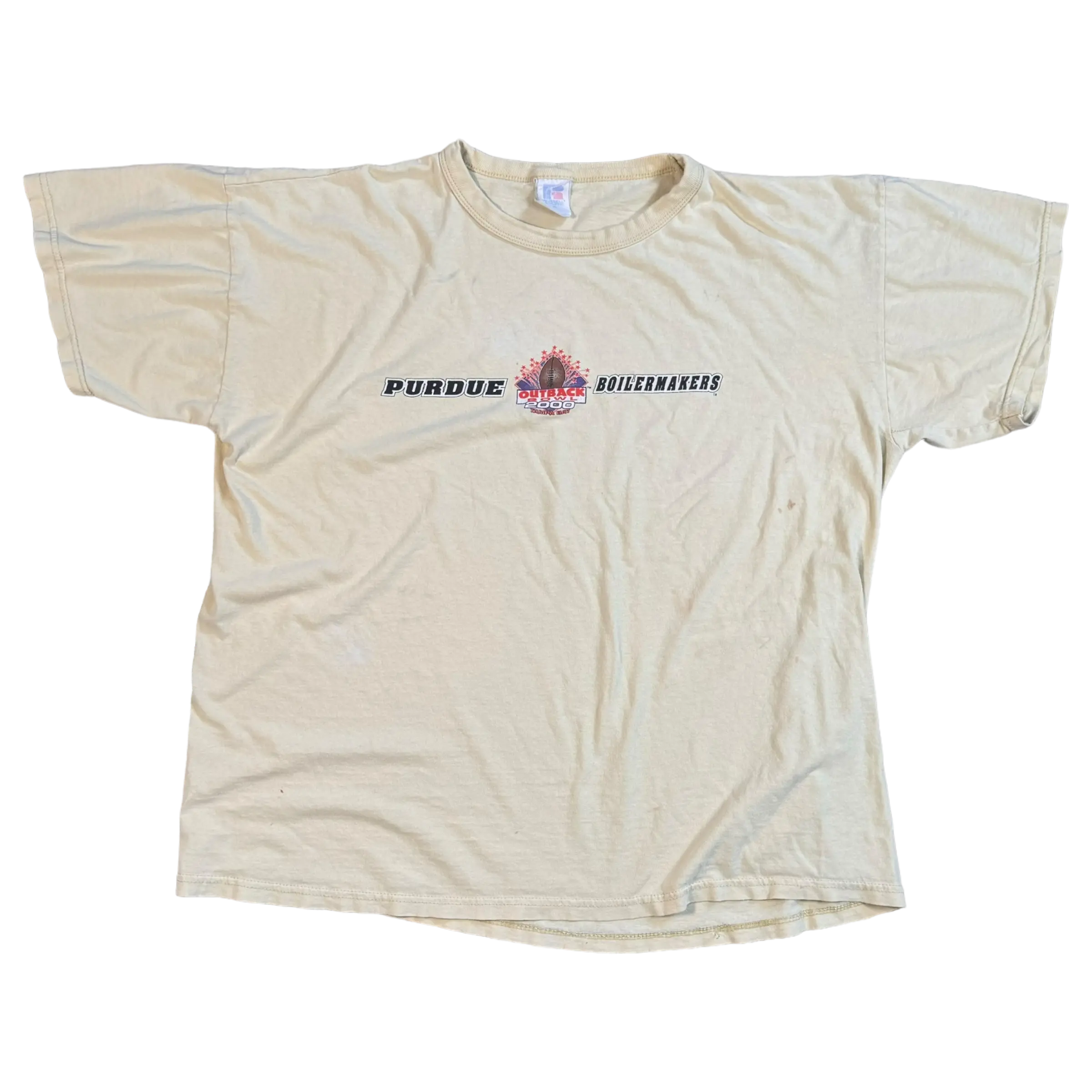 2000 Outback Bowl Tee Russell Athletic