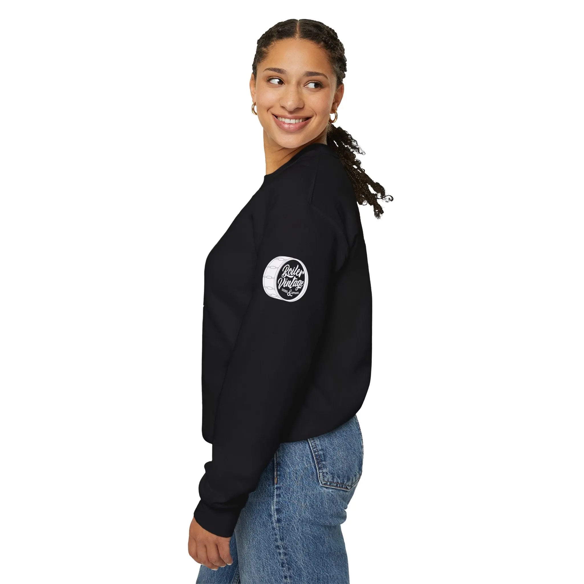Big Drum Energy Crewneck Boiler Vintage