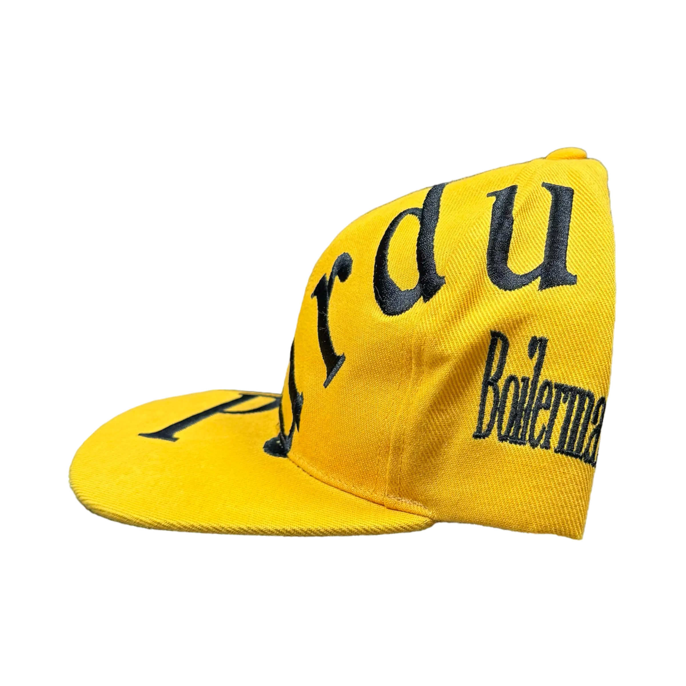 Vintage Purdue Zubaz Hat - Gold and Black Snapback Zubaz