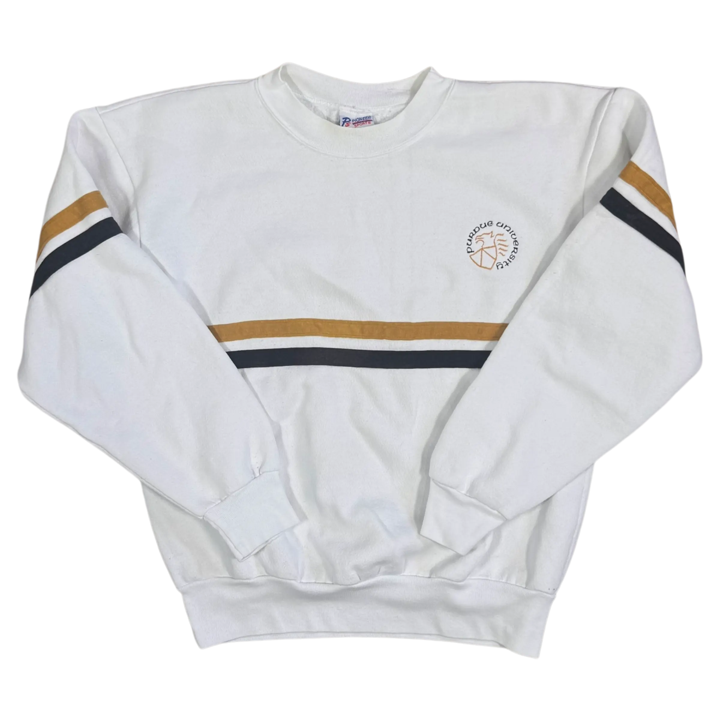 Vintage Chest Embroidered Purdue Sweatshirt