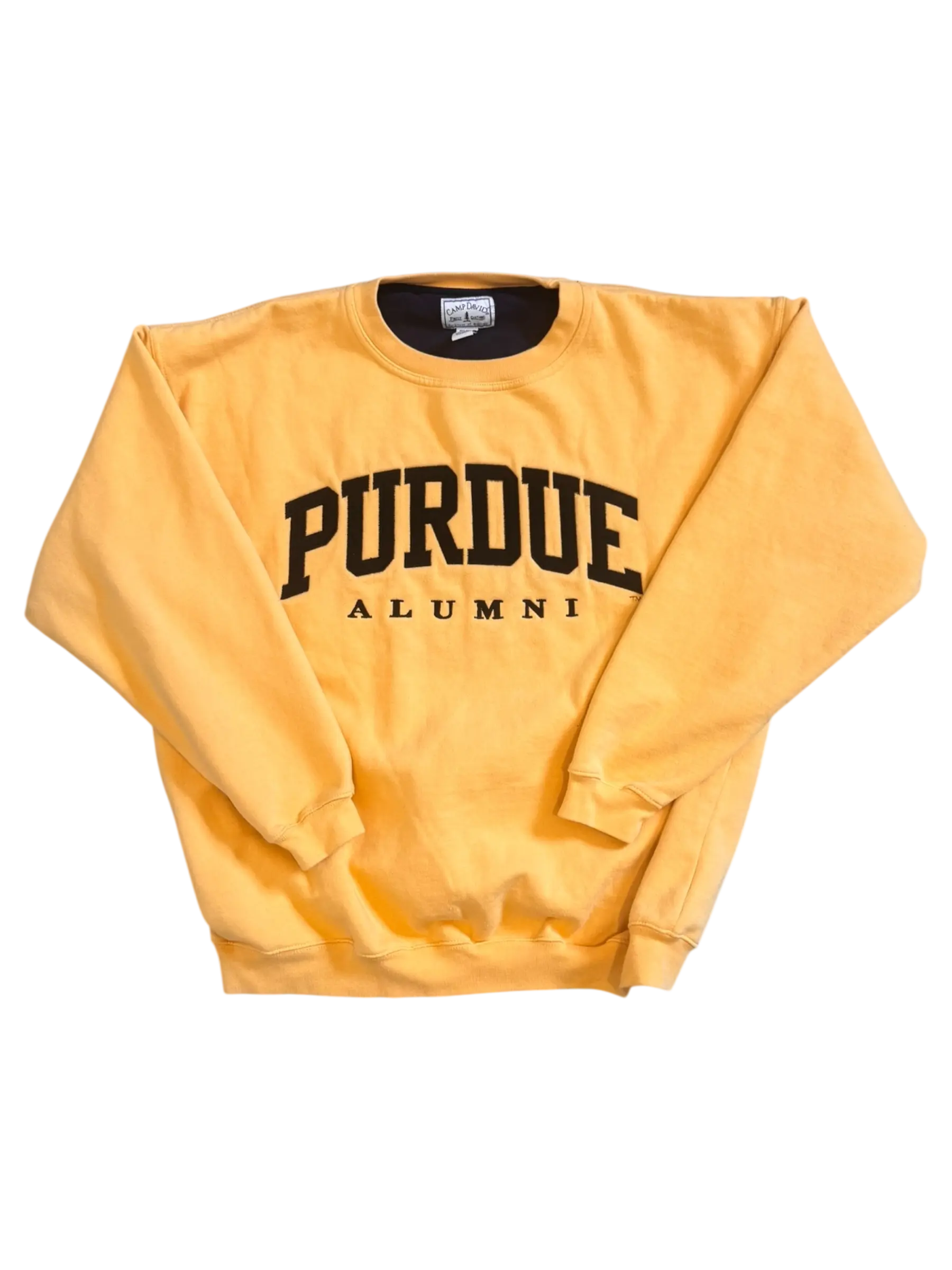 Vintage Purdue Alumni Yellow Crewneck Sweatshirt (XL) – Camp David Sportswear Camp David