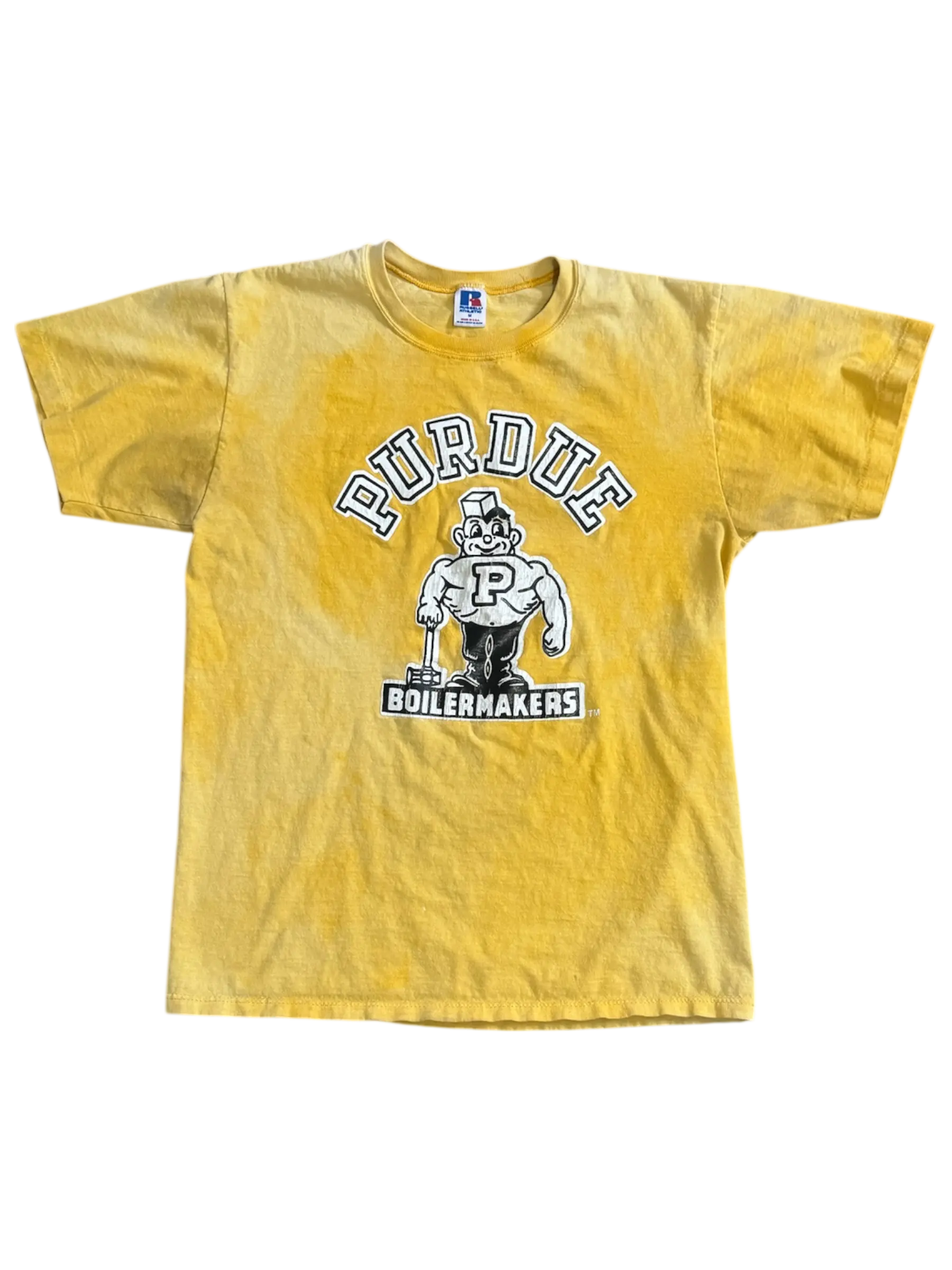 Vintage Purdue Boilermakers Mascot Tee – Russell Athletic Russell Athletic