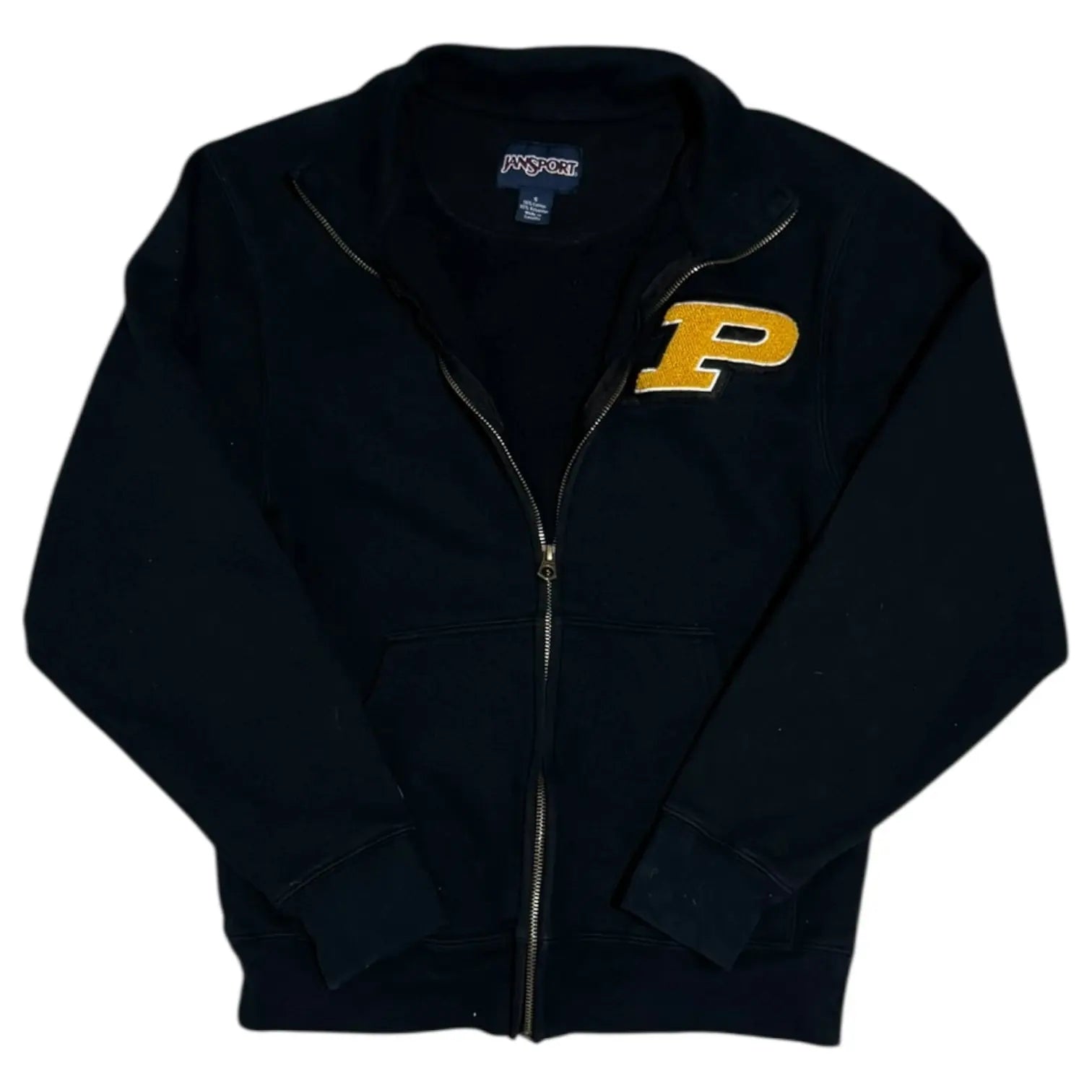 Vintage Purdue Boilermakers Jansport Zip-Up Jacket Jansport