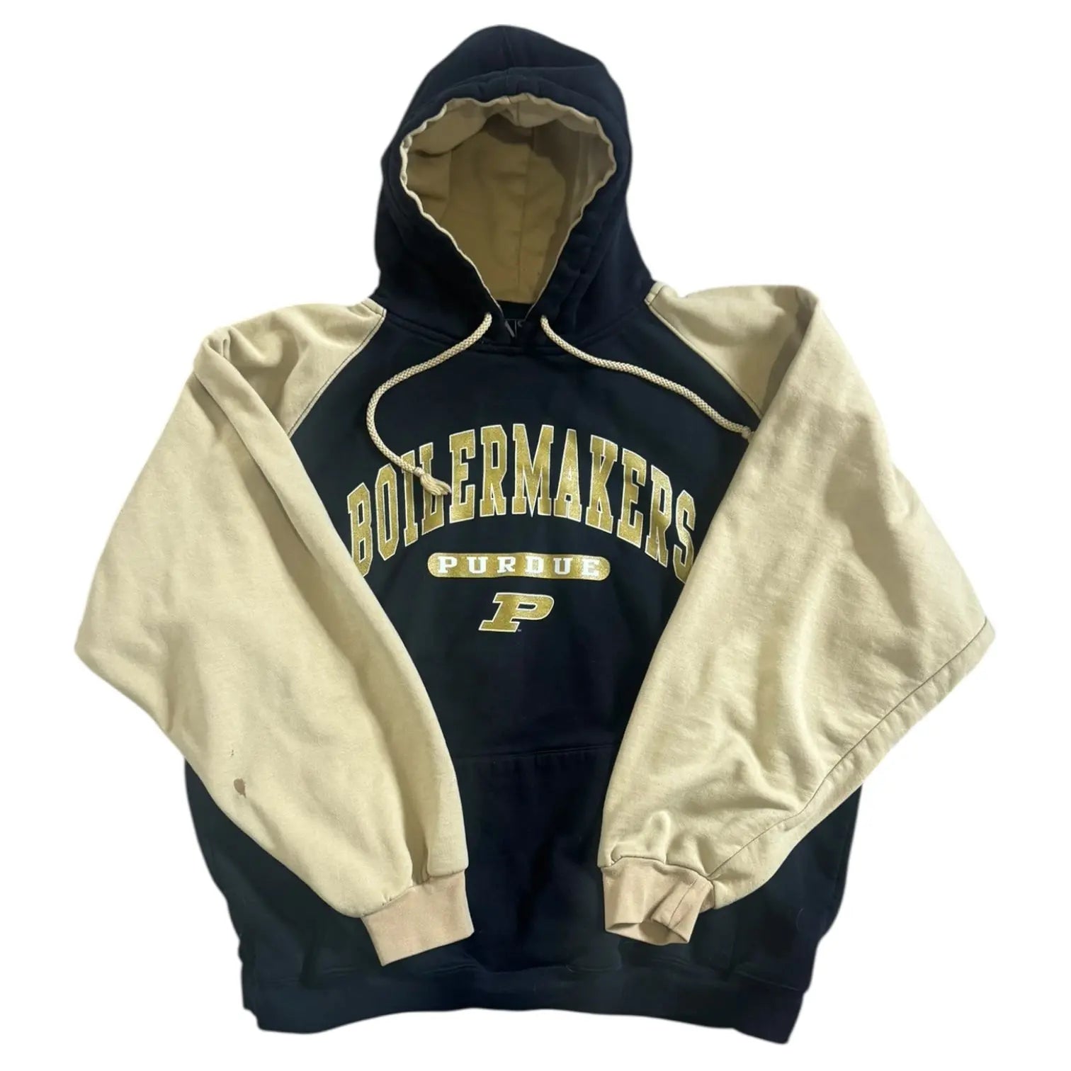 Vintage Purdue Boilermakers AS Sports Two-Tone Hoodie AS Sports